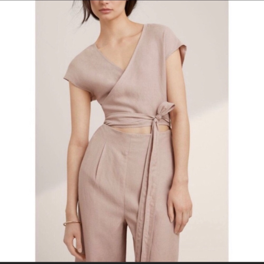 Aritzia Wilfred Brax Jumpsuit